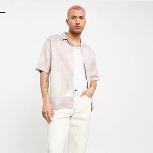 Multicolor Button-Up Shirt